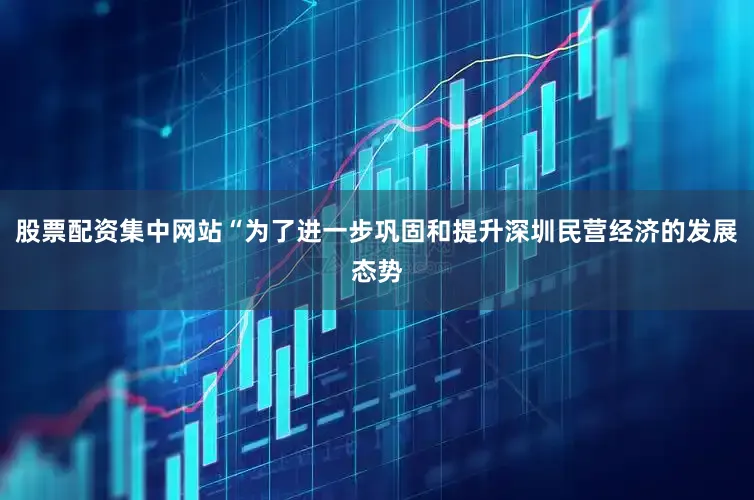 股票配资集中网站“为了进一步巩固和提升深圳民营经济的发展态势